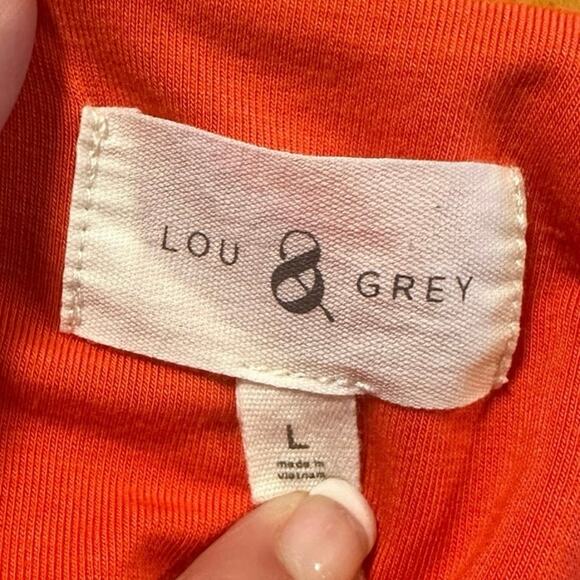 Lou & Grey Women's Red Sleeveless Midi Summer Dress Size L - Picture 3 of 8